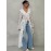 Spring-Summer Romantic Vacation Elegant Sheer Lace Trim Women's Long Thin Coat, Lightweight Coverup, Spring Fashion, Sheer Design, Delicate Detailing, Lace Overlay, Fine Stitching, Stylish Outerwear, Thin Jacket, Trendy Ladies, Summer Wardrobe